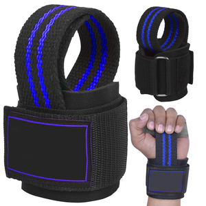 High Quality Customized Color Power <b>Straps</b> Padded Fitness Wrist Support Cotton <b>Lifting</b> <b>Straps</b> <b>for</b> Bodybuilding Gym Power <b>Straps</b> - Product Image 5