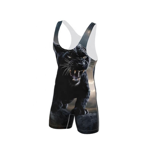 Singlet de Lucha Libre Personalizado con Marca Propia, Tecnología de Gestión de Humedad, Malla Transpirable, Ajuste Estructurado, Venta al por Mayor Directa - Product Image 5