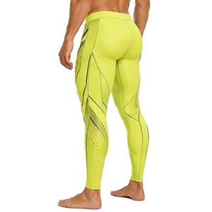 Pantalones de Compresión Deportivos Personalizados para Hombre, Leggings de Gimnasio de Alta Elasticidad, Transpirables, para Correr, Entrenamiento, Fitness, Deportes, OEM - Product Image 6