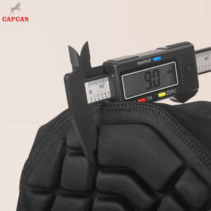 Genouillère en néoprène durable, légère, écologique, avec rembourrage flexible, couverture stable, protection antidérapante pour la musculation - Product Image 6