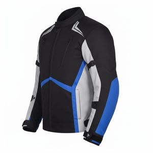 Chaqueta de Motocicleta Personalizada de Poliéster/Algodón, de Alta Calidad, Impermeable, Transpirable, Estampada, Talla Grande, Ropa Protectora para Motociclismo - Product Image 4
