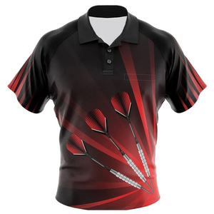 Camisa de Manga Corta para Hombre de Poliéster Suave de Secado Rápido de SELF INDUSTRIES, Ropa Deportiva Transpirable para Golf, Tenis, Casual, Corte Regular - Product Image 3