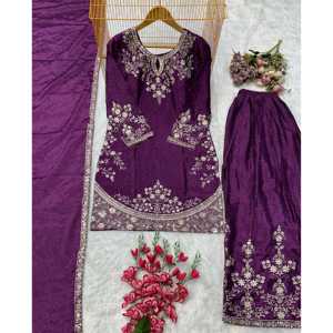 Ensemble haut en bas et plazza pour femmes de créateur élégant et élégant - Product Image 1