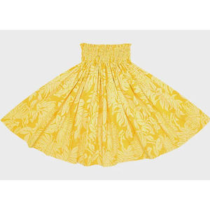 Jupe longue hawaïenne florale brodée pour femme, idéale pour la plage, les vacances d'automne, décontractée, légère et fluide - Product Image 1