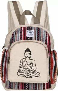 Mochila Unisex de Cáñamo 100% con Respaldo Suave, Color Sólido, Ligera, para Viajes, Escuela y Otros Usos - Product Image 2