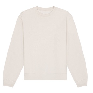 Sweat-shirt à col rond pour femme personnalisé, streetwear, respirant, en polaire, uni, brodé de strass, séchage rapide, logo sur le devant - Product Image 3