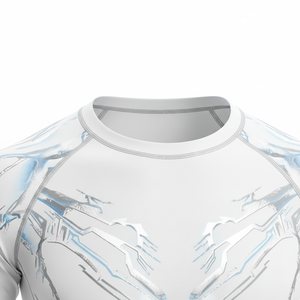 Durable <b>rash</b> <b>guard</b> shirt for men <b>women</b> kids MMA BJJ jiu jitsu no gi training custom sublimated compression wholesale swimwear - Product Image 4