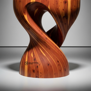 Premium Round Solid Wood Side <b>Table</b> – Modern Decorative <b>Stool</b> for Living Room & Bedroom - Product Image 5