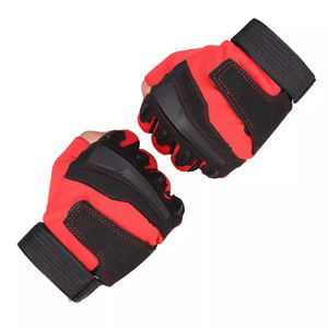 Guantes de levantamiento de pesas con presillas para los dedos y almohadillas de agarre seguras para ejercicios pesados en el gimnasio, precio al por mayor - Product Image 2