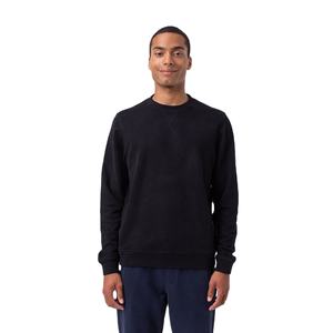 Sweat-shirt à col rond en molleton 100% coton pour homme, anti-boulochage, respirant, motif uni, décontracté, pull-over, logo personnalisé - Product Image 6