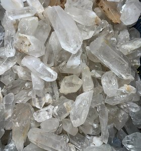 Torre de Cuarzo de Amor, Puntas de Cuarzo Cristalino Transparente, Minerales, Piedras Naturales, Piedra en Bruto, Decoración del Hogar, Amuleto, Terapia Feng Shui - Product Image 1