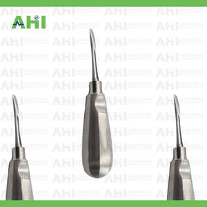 Elevador Manual Ergonómico Seldin con Mango Estándar de Acero Inoxidable, Certificado CE Clase I, Instrumento Dental de Alta Calidad - Product Image 4