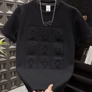 เสื้อยืดแขนสั้นคอกลมพิมพ์ลายตัวอักษรเหล็กสไตล์อินดัสเทรียลสำหรับผู้ชายรุ่นใหม่ประจำฤดูร้อนปี 2026 แฟชั่นลำลองสวมใส่ได้หลากหลาย - Product Image 5