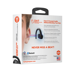 AeroFlex 360 Auricolari Sportivi True Wireless Open-Ear, Cuffie e Auricolari Premium per lo Sport - Product Image 2