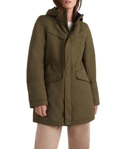 Abrigo de Invierno para Mujer, de Alta Calidad, Largo, Transpirable, Ecológico, Acolchado, con Cierre de Cremallera y Forro de Lana - Product Image 5