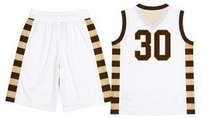 Ensemble de maillots de basket-ball personnalisés, imprimés par sublimation, respirants, à séchage rapide, uniformes d'équipe pour hommes - Product Image 5