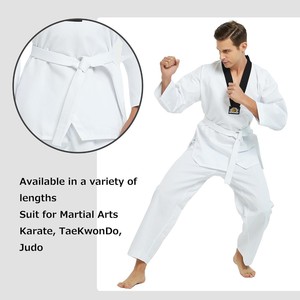2026 Double Wrap 4cm Thickness Karate Taekwondo Judo Belt Custom Logo Print Solid Rank Martial Arts Instructed by - Product Image 5