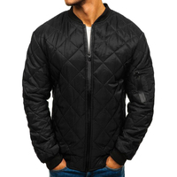 Blouson Bomber Homme Hiver Tendance Extérieur Imperméable Respirant Écologique Col Montant Logo Avant avec Options Personnalisables