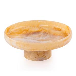 Produits en résine très demandés : Décoration de table pour le Ramadan et l'Aïd, Bol à dattes et chocolats, Présentoir à gâteaux en résine à motif marbre, Plat à fruits - Product Image 2