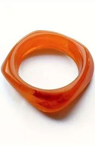 Handmade Epoxy Resin <b>Bangles</b> & <b>Bracelets</b> H a CRAFT Brand Classic Crown Shape Women's Anniversary Jewelry - Product Image 3