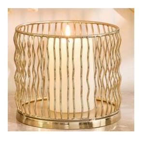 Support de bougie votive en métal de haute qualité pour table, support de bougie chauffe-plat en métal, bougeoir artisanal de qualité supérieure - Product Image 2