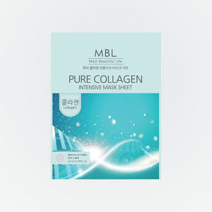 Masque visage coréen au collagène Embiel Pure Collagen Intensive Mask Sheet, 10 feuilles, masque en tissu pour le visage, masque en tissu au concombre, Corée - Product Image 6