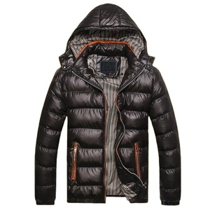 Venta al por mayor de invierno personalizado 2023 talla grande grueso Puffer chaquetas y abrigos para hombre precio barato moda invierno burbuja abrigo hombres - Product Image 1