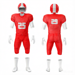 American Football Jersey Set White Blue 85 Number V-<b>Neck</b> Short Sleeve <b>Padded</b> Fitted Men's Uniform All Seasons - Product Image 4