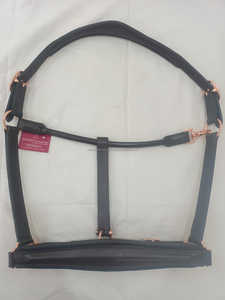 Cabestro de caballo de cuero Premium estilo sillín inglés de la mejor calidad con color y tamaño personalizados para montar a caballo - Product Image 2