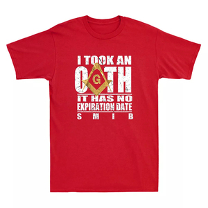 T-Shirt vintage pour hommes, francs-maçons Sons Of Light Worldwide Skull & Bones, maçonnique, de haute qualité, sur mesure, à manches courtes - Product Image 6