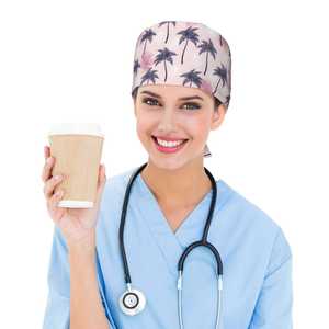 Chapeau chirurgical respirant, bonnets médicaux anti-transpiration, séchage rapide, ajustables, unisexes, pour salle d'opération - Product Image 5