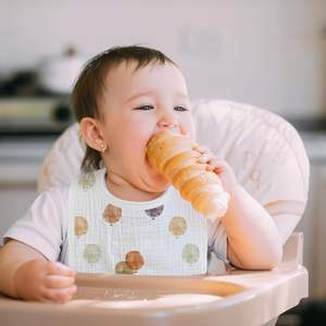 Bavoirs en mousseline pour bébé, 95% bambou, 5% élasthanne, doux et ajustés - Product Image 2