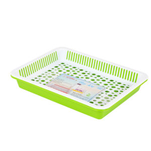 Escurridor de Platos Redondo Mediano de Plástico para Cocina, Hecho en Vietnam - Product Image 5