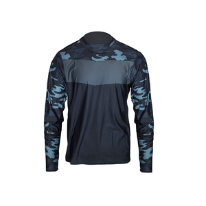 Haut à manches longues pour filles, multi-motifs, imprimé animaux/léopard/cœurs, séchage rapide, UPF 50, polyester/coton, pull-over - Product Image 1