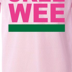 Camiseta Deportiva de Manga Corta para Mujer, Estilo Fútbol, Color Rosa, con Estampado Gráfico Verde y Rosa, Informal, Ligera - Product Image 2