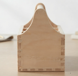 Support en bois de manguier pour ustensiles de cuisine, style scandinave, fait main, le plus vendu - Product Image 3