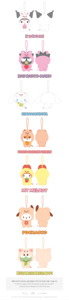 Peluche Aromático de Stray Kids - SKZOO X Personajes de Sanrio, Material de Papel y Plástico para Niños, Hecho en Seúl - Product Image 4