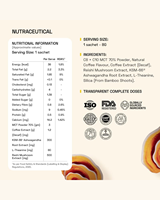 Café aux champignons Reishi de qualité supérieure, poudre naturelle pour boisson instantanée, vente en gros, approvisionnement en vrac