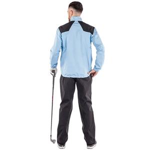 Chaqueta Cortavientos con Capucha Personalizada para Hombre OEM |   Chaqueta Larga y Delgada Impermeable con Bloques de Color para Golf y Actividades al Aire Libre |   Cremallera Completa - Product Image 6