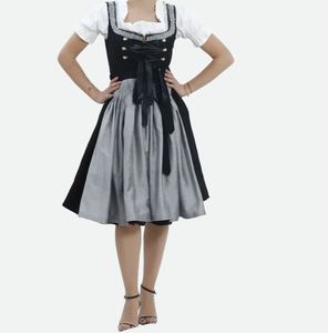 Robe traditionnelle bavaroise Dirndl, tenue allemande Trachten pour l'Oktoberfest, costume folklorique alpin pour femmes - Product Image 1