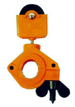 Porte-câble de grue 50 mm en acier inoxydable, chariot coloré, capacité de charge jusqu'à 300 kg, marque CMK, rail de 30x33 à 63x63 mm - Product Image 2