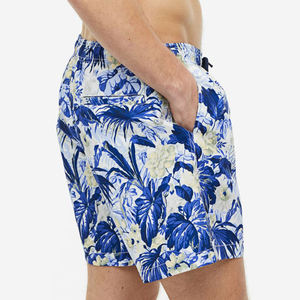 Pantalones Cortos de Verano para Hombre, de Spandex/Algodón, para Playa, Transpirables, Delgados, Ligeros, de Secado Rápido, Cintura Media, Casuales, Lisos - Product Image 2