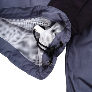 OEM Service Wholesale 100% Nylon Crinkle Mesh Lining <b>Running</b> Waterproof Windproof Custom Anorak Windbreaker Jacket Men - Product Image 4