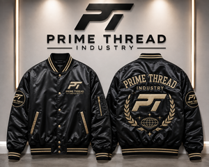Blouson Bomber en Satin Noir Personnalisé pour Homme avec Logo Brodé, Veste d'Hiver Décontractée Coupe-Vent Unisexe, Blousons Letterman d'Extérieur - Product Image 2
