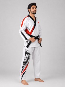 Uniforme de taekwondo de alto rendimiento y calidad, que ofrece comodidad ligera, control de la humedad y movimiento sin restricciones. - Product Image 3