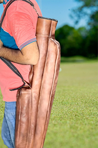 Bolsa de Golf Ligera de Cuero PU de Diseño OEM, Impermeable, de Alta Calidad y Gran Capacidad para Hombre, con Logotipo Personalizado Disponible - Product Image 5