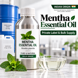 Huile essentielle de menthe pure aromatique, huile de menthe, produit de distillation à la vapeur, vente en gros, fabricant - Product Image 1