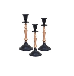 Modern Geometric Tabletop Candle Holder with Metallic Gold Finish and Premium Glass Cover for Luxury Decor - Product Image 4