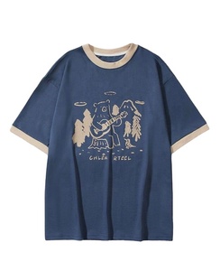 2026 <b>Men's</b> Casual <b>Gym</b> Wear T-<b>Shirts</b> Pocket Blank Design 100% Cotton Fleece <b>Oversized</b> Fit Digital Printing Eco-Friendly Quick Dry - Product Image 1