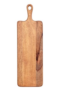Planche à découper et plateau à fromage carrés en bois d'acacia moderne, durable, léger, compatible lave-vaisselle, Address Craft Home Decor - Product Image 5